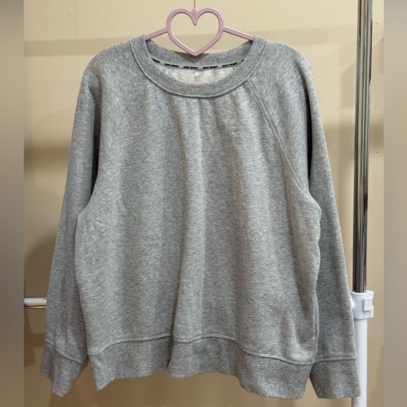 DKNY Sport Gray Crewneck Sweatshirt – Size L - Picture 1 of 3